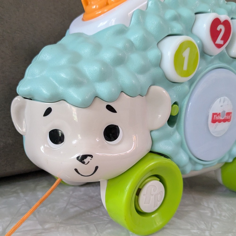 Fisher-Price Linkimals Happy Shapes Hedgehog Learning Toy - Lights/Sound WORK! - Picture 4 of 4